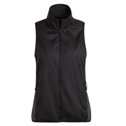 Adidas Run Icon 3 Stripe Wind Running Vest Women