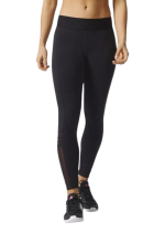 Adidas Womens Takeover Mesh Trim Leggings-2XL-City Sports