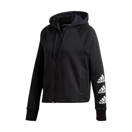 Adidas Womens Full-Zip Fleece Hoodie